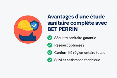 Avantages d’une étude sanitaire complète avec BET PERRIN dans le haut rhin