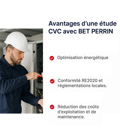 Avantages d’une étude CVC avec BET PERRIN
